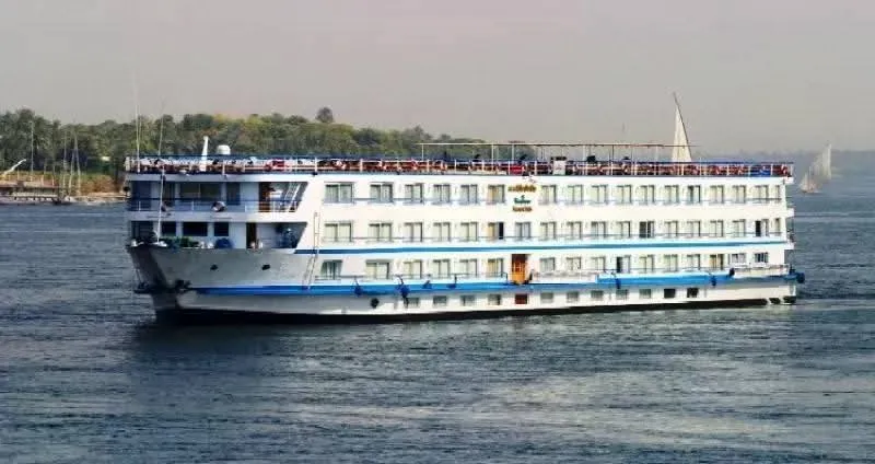 Exterior view of the Hapi V Nile Cruise Nile cruise ship